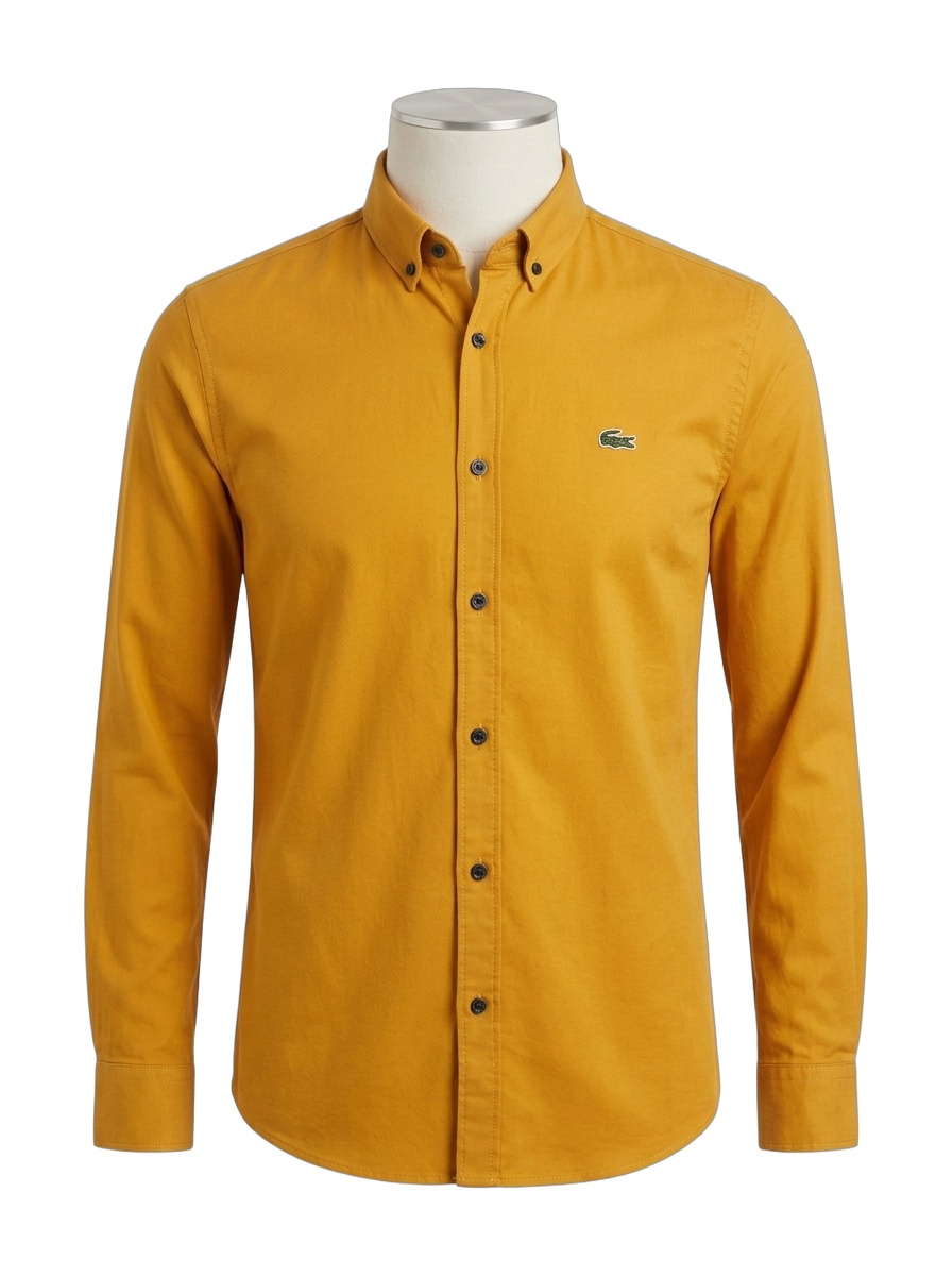 Mustard Ochre Yellow Oxford Shirt